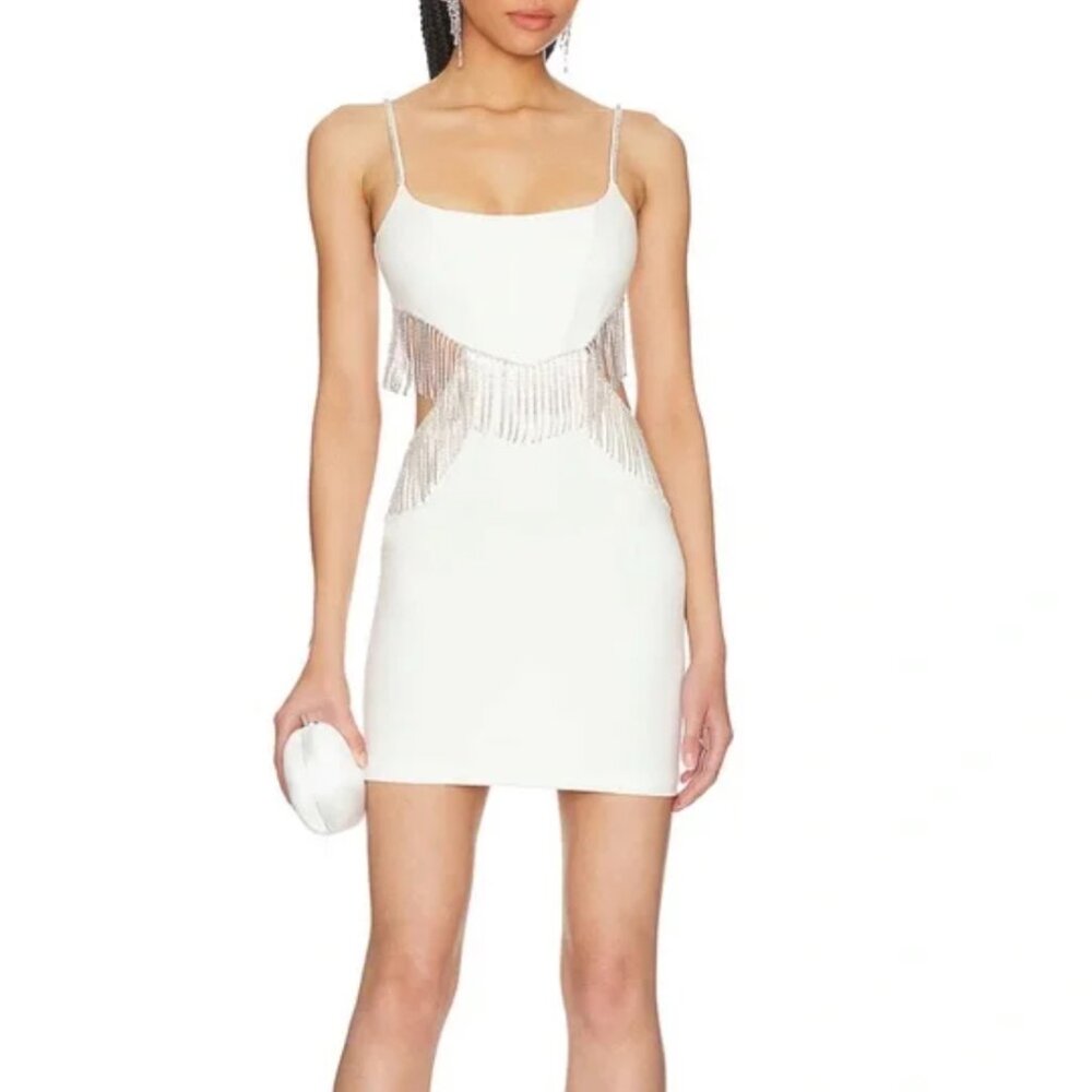 NBD | Adria Mini Dress in White